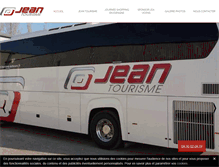 Tablet Screenshot of jean-tourisme-autocars.fr